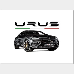 Lamborghini Urus Supercar Products Posters and Art
